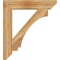 Ekena Millwork Imperial Slat Rough Sawn Bracket, Western Red Cedar, 6"W x 36"D x 40"H BKT06X36X40IMP06RWR - alternate 4